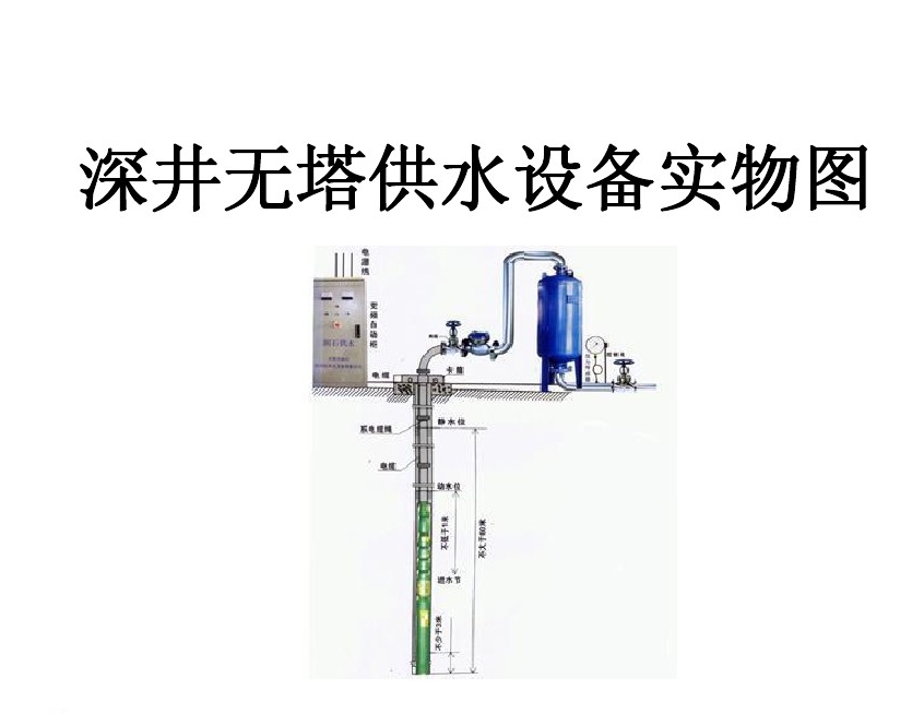 漳浦县井泵无塔式供水设备